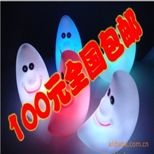 热销地摊货源LED小夜灯/月亮LED小夜灯/变色小夜灯
