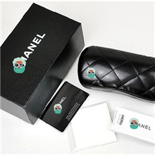 正品香*儿眼镜盒CH太阳镜盒眼镜袋高档精品盒时尚墨镜盒厂家直销