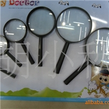 供应直柄（40价格）50,60,75,80,90,100普通塑料柄玻璃镜片放大镜