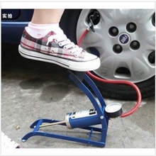 小号脚踏打气筒多功能合金打气筒球类/自行车充气筒JK005069