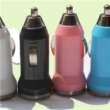 迷你车载充电器带USB接口车载点烟器子弹头车充opp装10-4A\582
