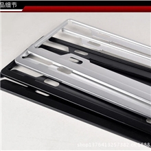 新交规铝合金车牌架不锈钢牌照框车牌框新交规牌照架批发