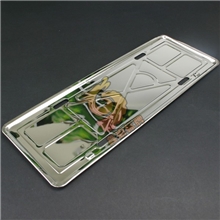 诚信厂家供应车牌照架牌照托盘新交规牌照托盘新交规牌照框