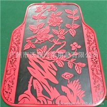 厂家批发PVC汽车脚垫汽车乳胶脚垫浮雕汽车脚垫汽车地胶脚垫