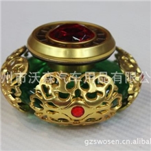 厂家批发贵族汽车香水座电镀汽车香水座水晶香水座镶钻香水座