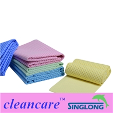 厂家供应PVA仿鹿皮巾PVA擦车巾超强吸水PVA吸水巾