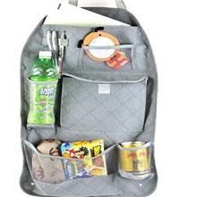 竹炭汽车椅背袋，多功能收纳袋