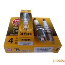 NGK单白金ZFR6FGP本田飞度、锋范等专用火花塞