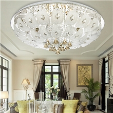 现代简约水晶低压灯吸顶灯客厅灯卧室灯饰时尚LED水晶灯具厂家