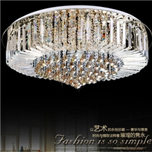 现代简约高档水晶吸顶灯具客厅灯卧室灯厂家LED水晶灯饰批发