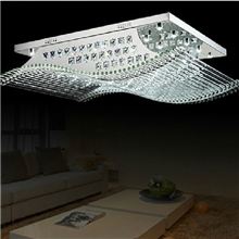 现代时尚大功率LED水晶吸顶灯具低压灯吸顶灯客厅灯卧室书房灯饰