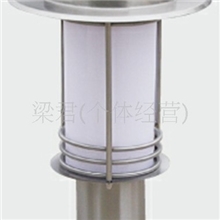 厂家现货直销太阳能不锈钢柱头灯，只需89一盏