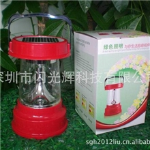 野营灯科技供应3W两充电方式太阳能手提灯003A型3w