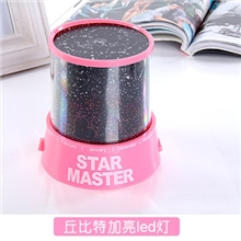 音乐带旋转星空灯丘比特投影仪投影机投影灯加亮版