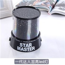 厂家直销LED超亮版星空灯达人投影仪投影灯炫彩投影灯