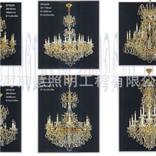 水晶灯，水晶灯生产厂家，酒店灯具，会所水晶灯，欧式吊灯。灯具