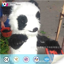 仿真动物熊猫工艺品定制产品神话人物侏罗纪动物展览品租赁