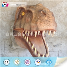 恐龙头，仿真恐龙头，手工恐龙头，侏罗纪恐龙恐龙头租赁展览品