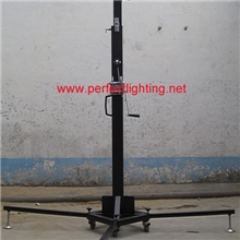舞台灯支架/户外演出支架/可移动手摇带轮支架