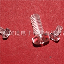 供应PC料十字盘头螺丝(尼龙，PP,PC，PVC，PPS,PVDF等)材质可选