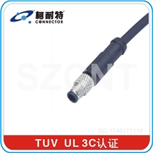 深圳柯耐特厂家供应圆形防水连接器、M5执行器/连接器