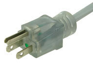 厂家供应ac电源线三芯105度铜芯美式电源线美规电源线UL电源线