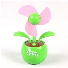 USB电池两用苹果花迷你小电风扇暑假摆地摊热销热卖义乌商品批发
