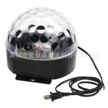水晶魔球,六色大功率,带DMX512,LED声控数码魔球