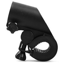 自行车手电筒灯架手电筒夹子山地车灯架骑行强光手电灯架枪型