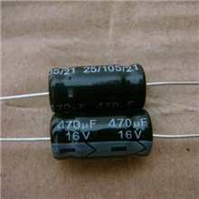 卧式穿心电容16v470UF8X16