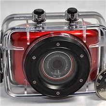 户外运动款深度防水摄像机高清行车记录仪2.0触摸