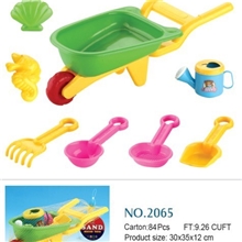 沙滩推车,厂家促销过家家2065沙滩车夏日热卖3C沙滩玩具