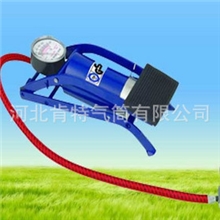 脚踩气筒，带表气筒，高压气筒，气筒，便携气筒，