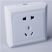 （五孔）插座ABS明装厂家直销批发HKILG/丽光香港墙壁开关插座