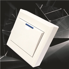 一位开关（双控）ABS明装系列厂家直销批发HKLG香港墙壁开关插座