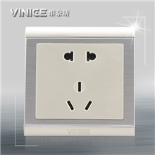 维奈斯开关插座厂家电源插座五孔插座5孔面板墙壁开关插座批发