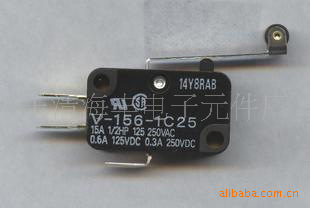 V-156-1C25长柄带轮微动开关