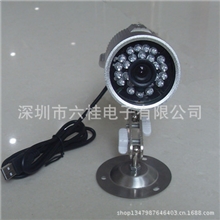 [荐]智能插卡TF卡摄录一体机夜视防水枪机式插卡监控摄像机批发