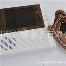 [荐]防盗防拆家用门铃DB308B无线电子可视猫眼可OEM厂家直供