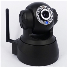 厂家直销网络摄像机PTZWirelessIPCamera无线摄像机P2P/二维码