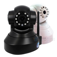 wifi摄像头无线网络半球视频摄像机厂家批发设备报警录像监控探头
