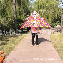 批发供应儿童风筝拼图三角风筝卡通风筝现代风筝厂家多图案