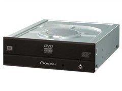 Pioneer先锋刻录机DVR-220VXL24XDVD刻录机闪雕烤漆面板串口
