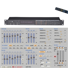 K880DSP数字前级效果器七段均衡带光纤同轴输入