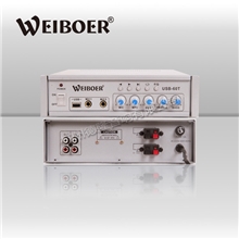 足功率40W带USB小功放系列校园背景音乐公共广播专业定压功放机