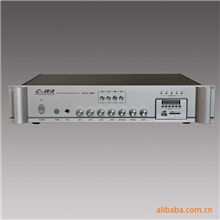 供应300W（UCA4300）USB合并式四分区功放带FM调频收音功能