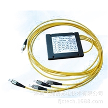 1分4光纤分路器（波分复用器）FC接头（可选）电信级