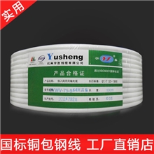 浙江临安厂家工厂直销品质保障SYWV-75-5高清闭路线有线电视线