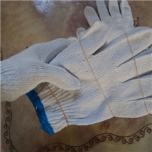 漂白细纱纯棉手套劳保手套线手套工地手套工人手套建筑手套