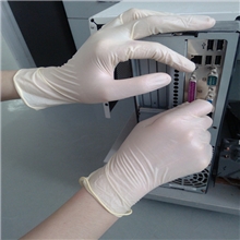 无尘手套医用一次性橡胶手套防静电乳胶手套无粉乳胶手套批发